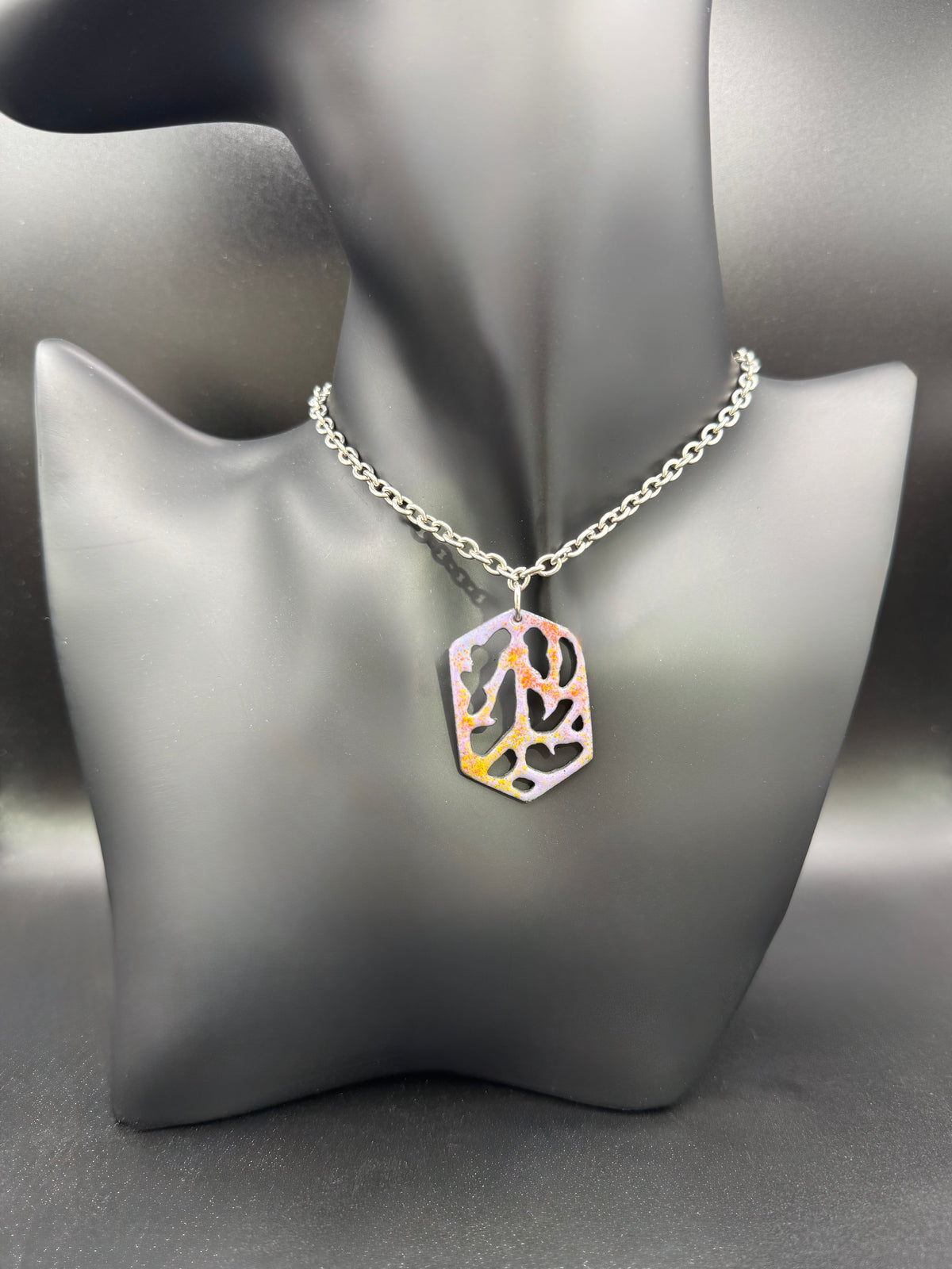 Delta Pendant in Enamel