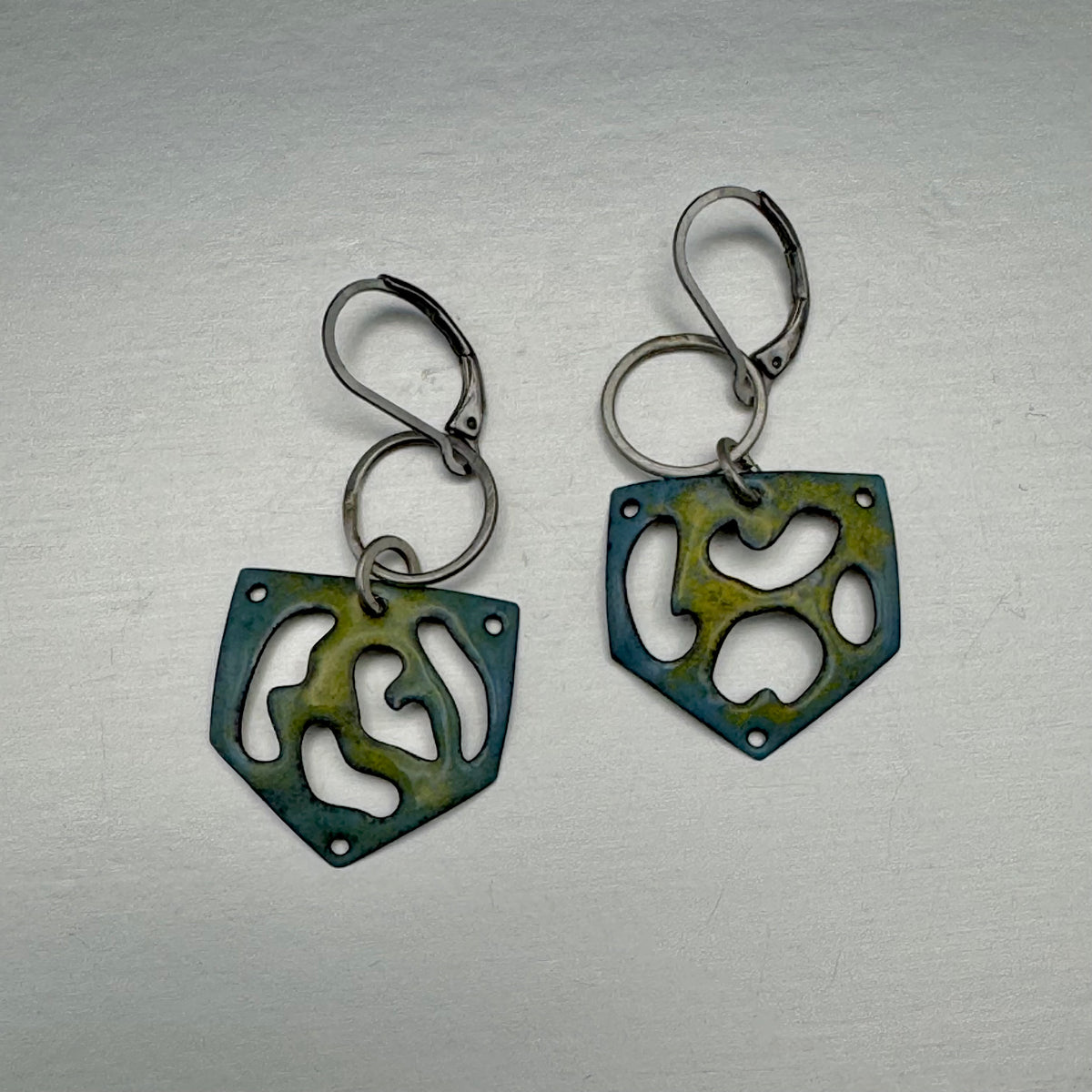 Gali Earrings in Enamel