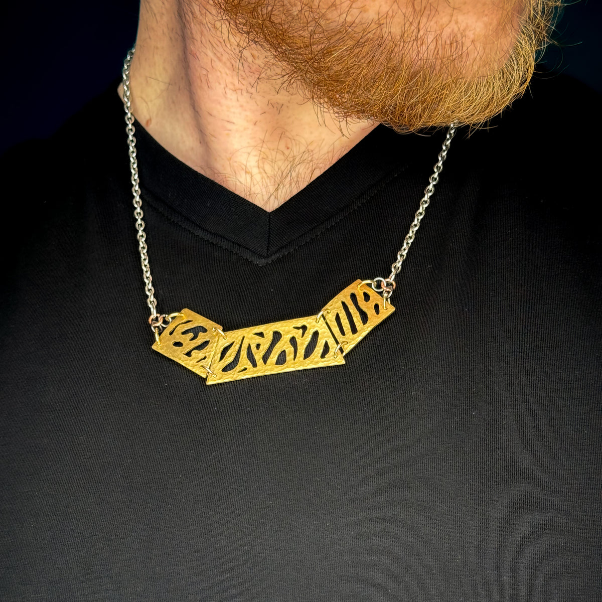 Ray-Bien Necklace in Brass
