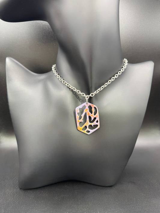 Delta Pendant in Enamel
