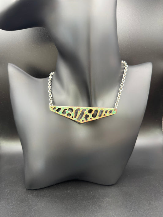 Aerwyn Necklace in Enamel