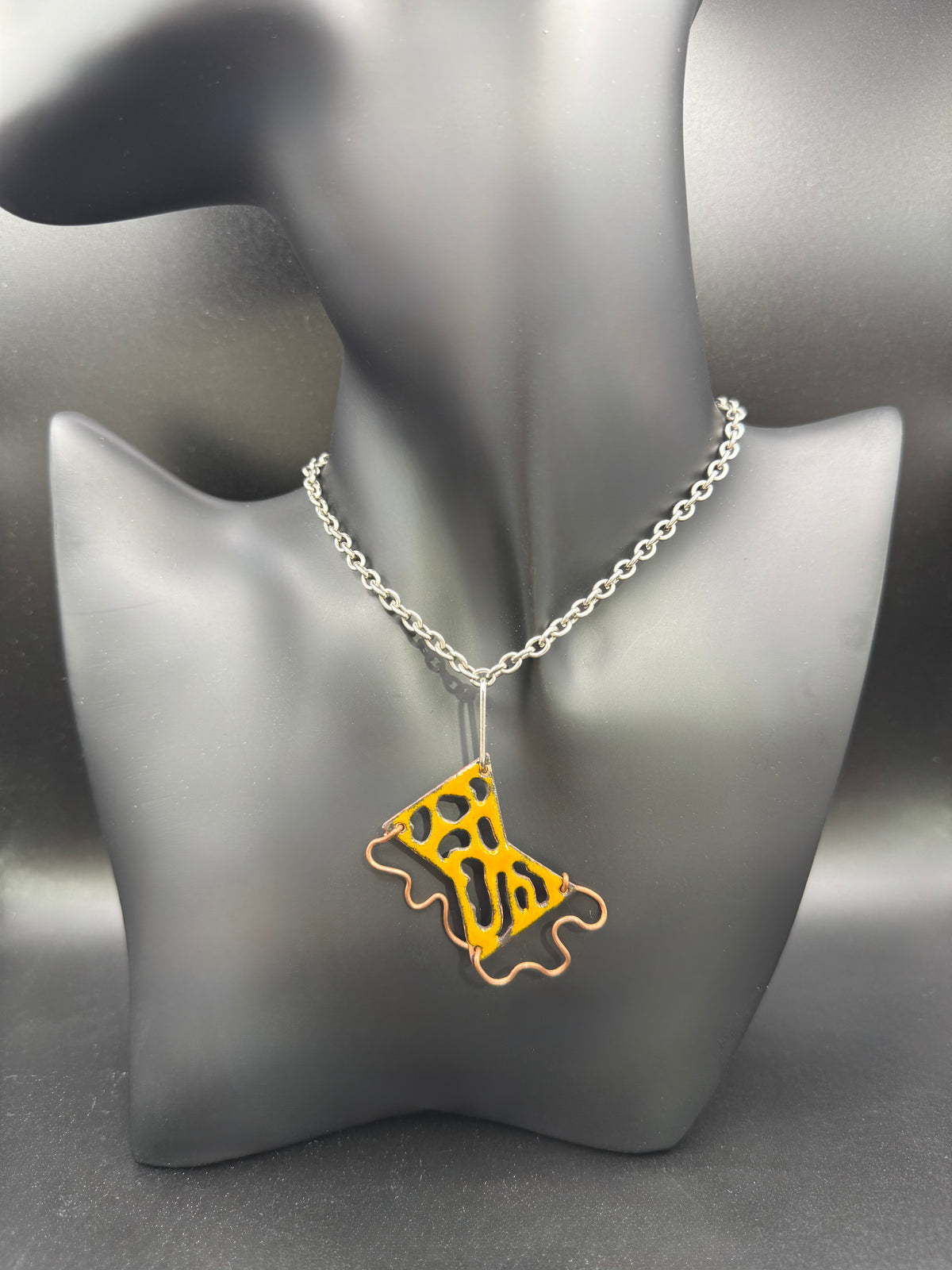 Delphine Pendant in Enamel
