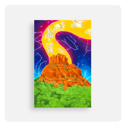 Spirit's Call — Vortex Mysticism Postcard