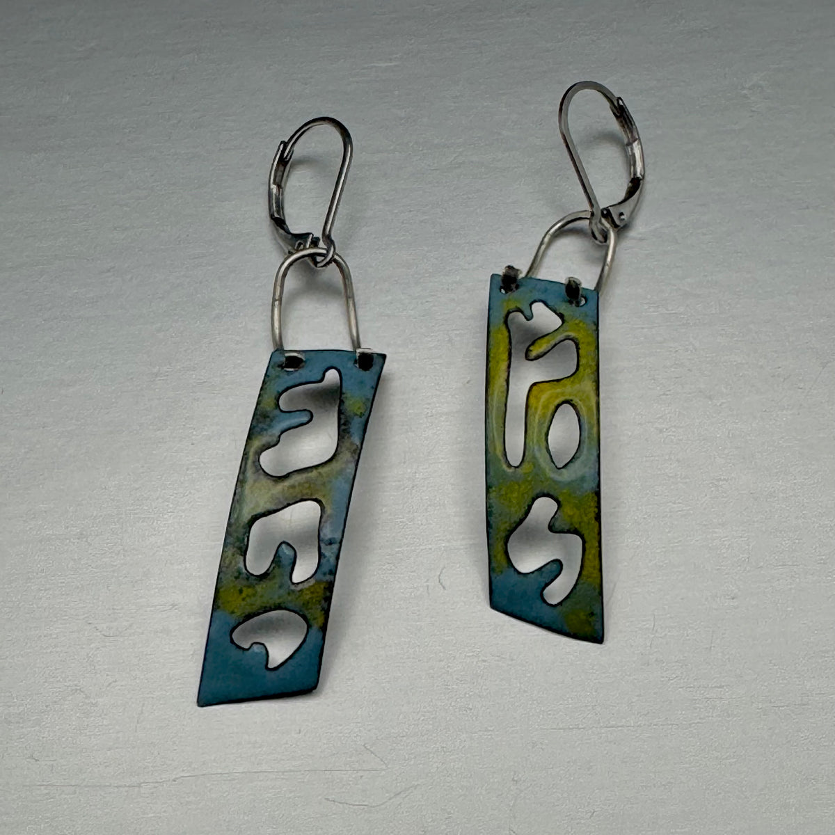 Muriel Earrings in Enamel