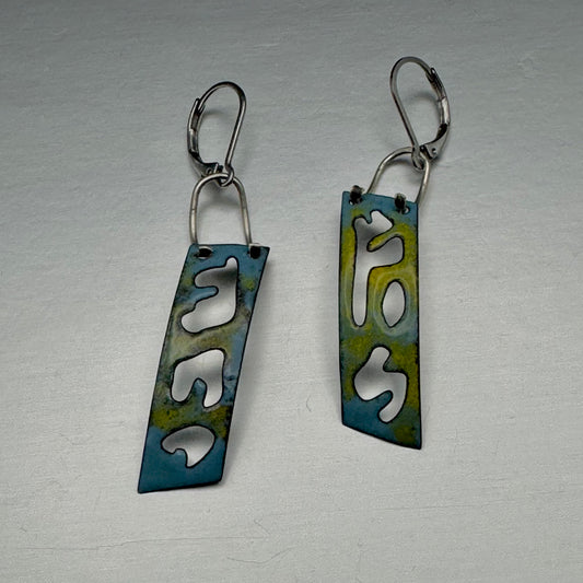 Muriel Earrings in Enamel