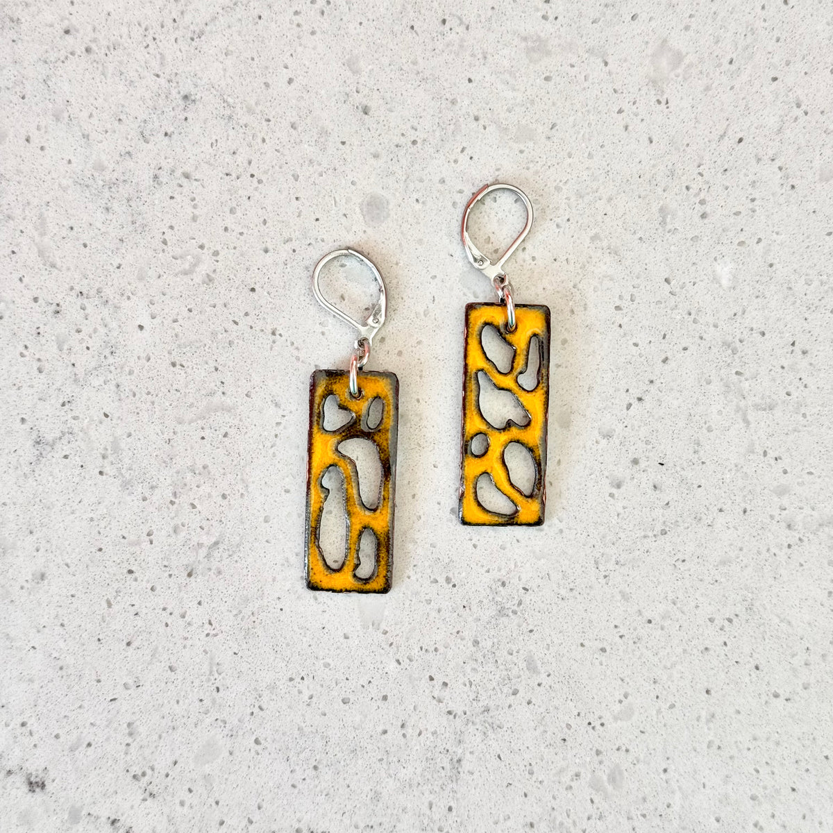 Nerida Earrings in Enamel