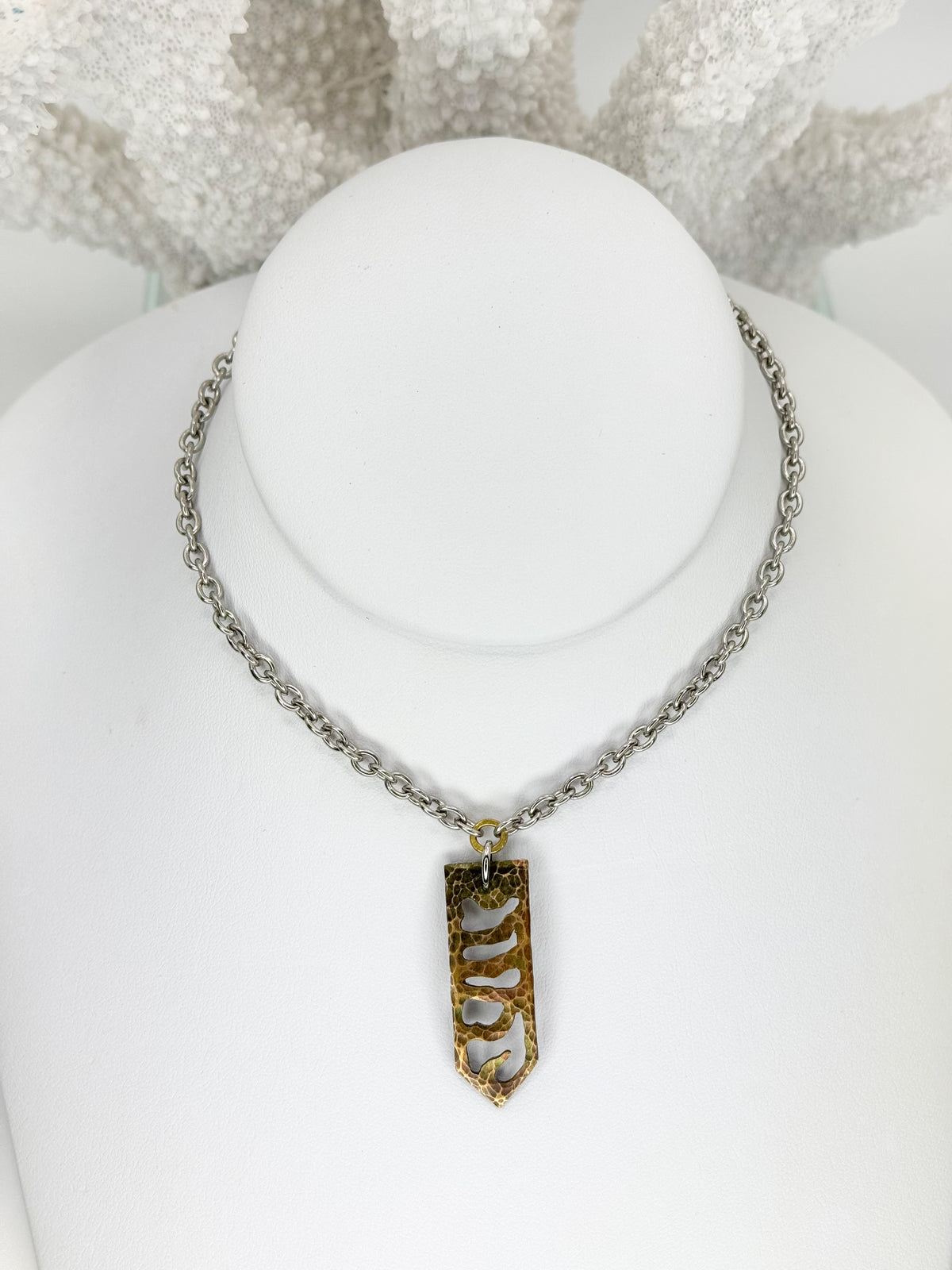 Ronan Pendant in Brass