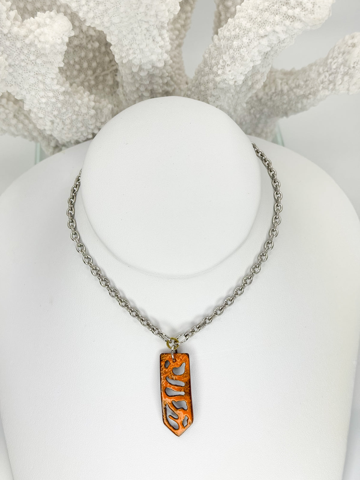 Ronan Pendant in Enamel