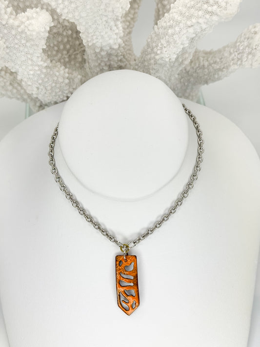 Ronan Pendant in Enamel