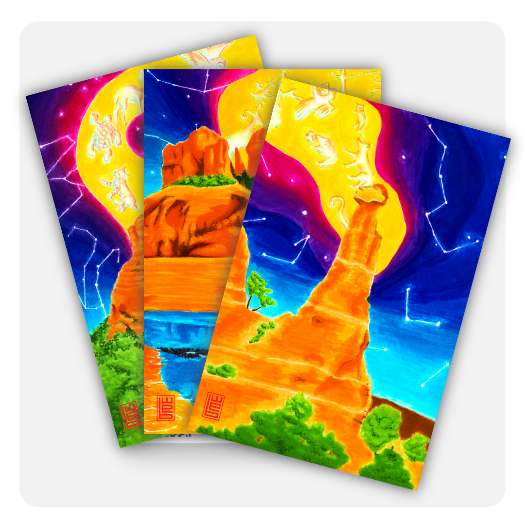 Guardian Mother — Vortex Mysticism Postcard