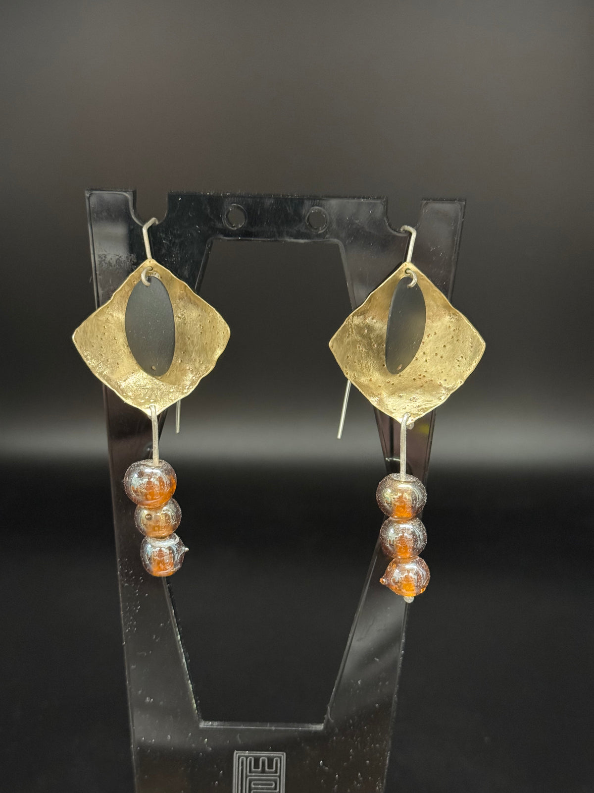 Amber Cairn Earrings