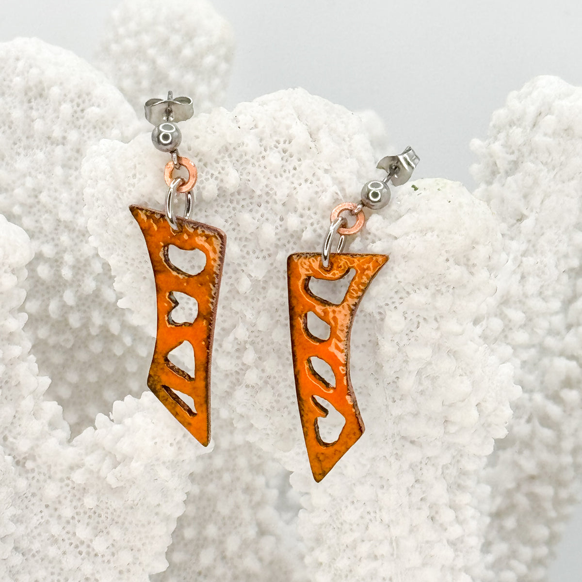 Nami Earrings in Enamel