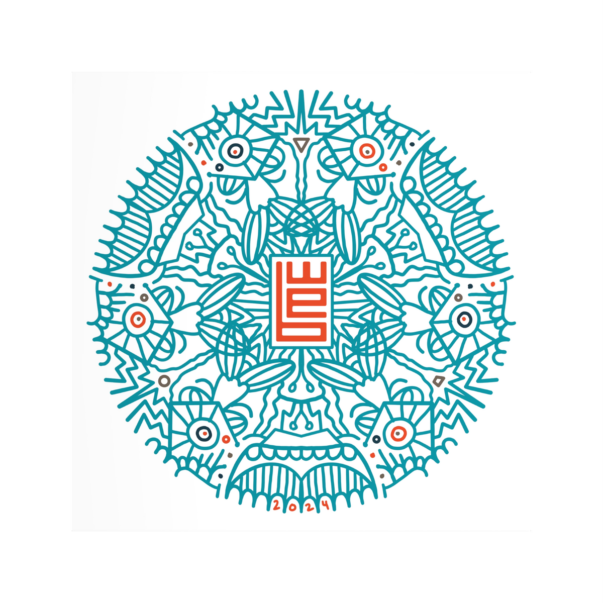 Beardo — Sticker