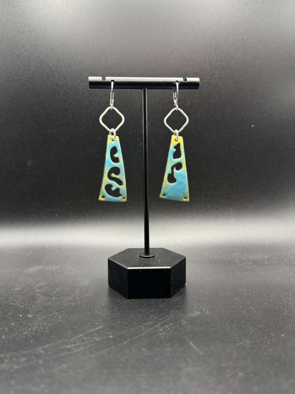 Aerwyn Earrings in Enamel