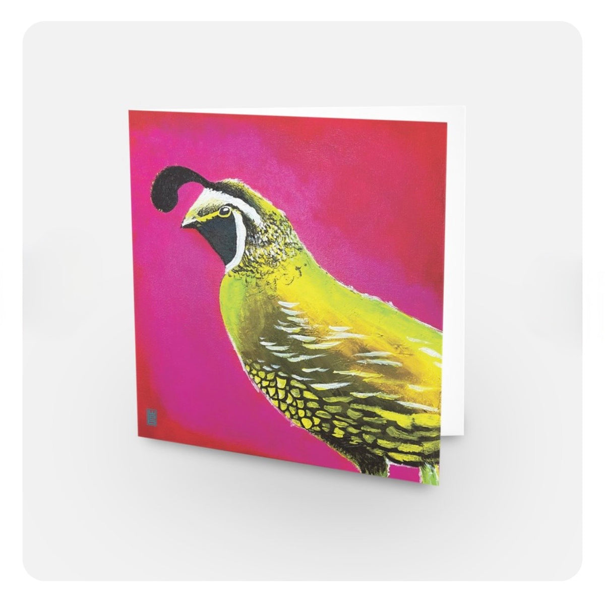 Golden Sentinel — Notecard | Square