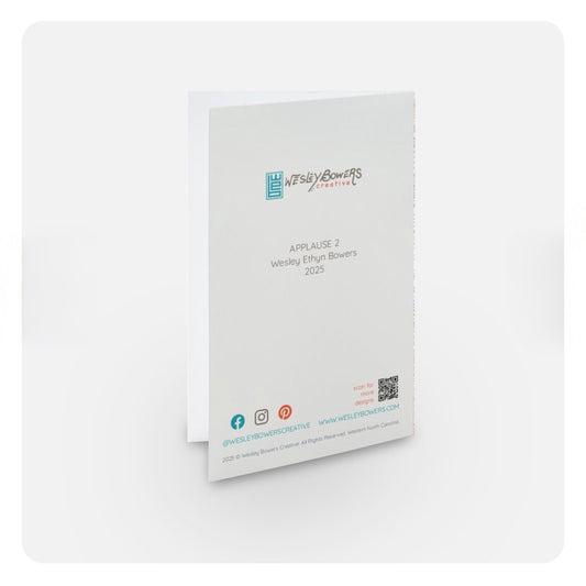 Applause 2 — Notecard | Portrait