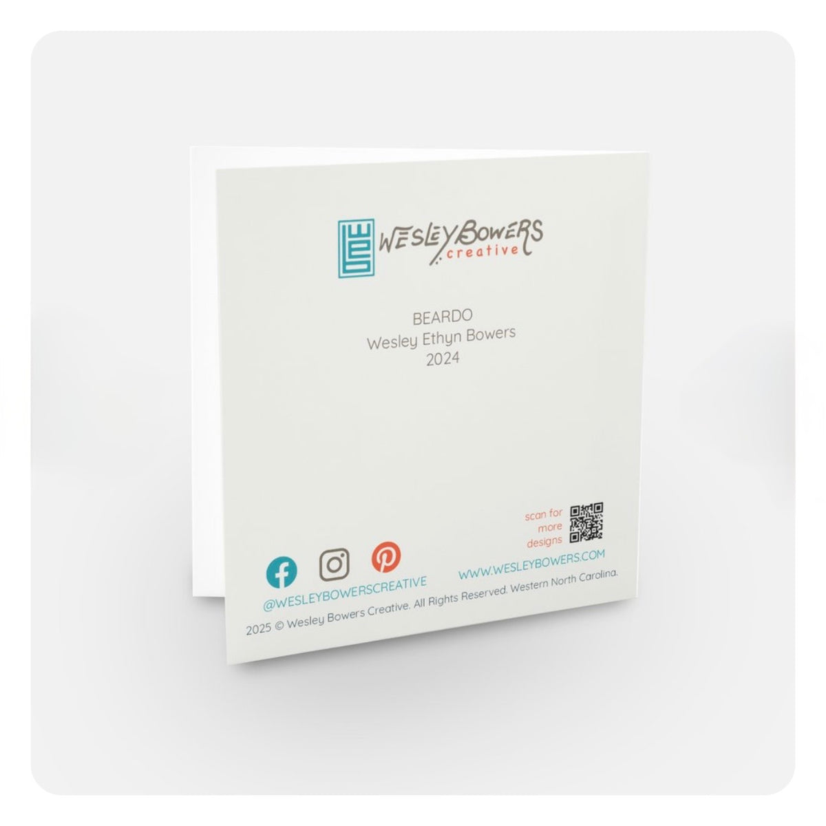 Beardo — Notecard | Square