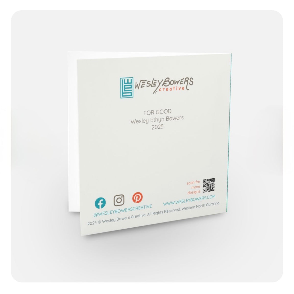 For Good — Notecard | Square