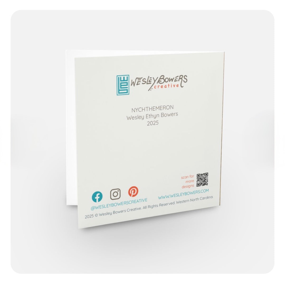 Nychthemeron — Notecard | Square