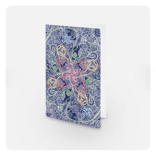 Woodland Winter Wonderland — Notecard | Portrait