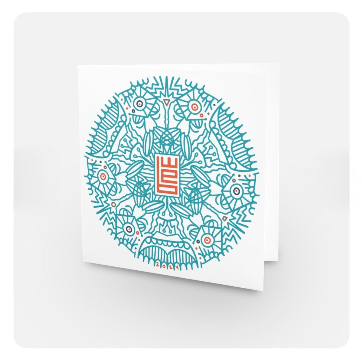 Beardo — Notecard | Square